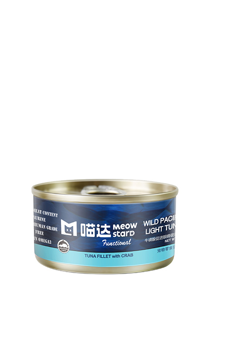 Functional系列机能猫罐头-吞拿鱼白肉蟹肉配方