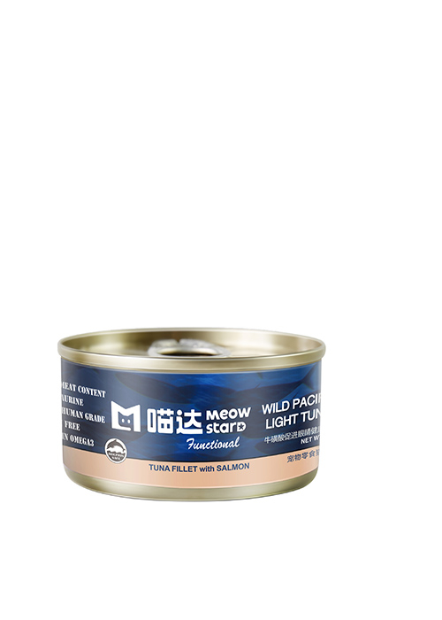 Functional系列机能猫罐头-吞拿鱼白肉三文鱼配方