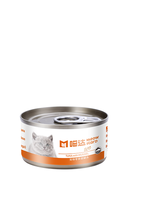 Eco系列吞拿赤身猫罐头-吞拿鱼贻贝配方