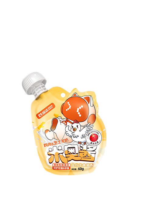 米奥酱全价主食猫酱-鸡肉&芝士羊奶